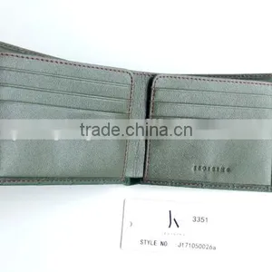 2017 Trend Wallet Men's Wallet Genuine Cowhide Leather Wallet Classical Style Wallet Men's Genuine Leather Wallet Money Bag thumbnail-3
