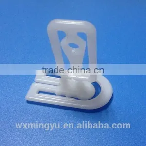 Rectangular White Plastic Clips for Shirt thumbnail-1