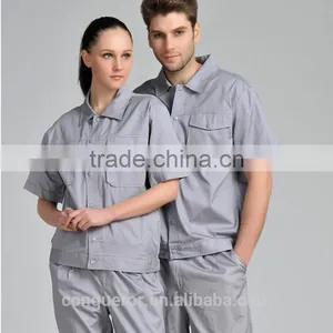 Wholesale Best Quality Worker Uniform 100 % Cotton or Poly Cotton Blended thumbnail-2