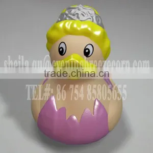 Wholesale Promotional Rubber Duck With Logo Imprint , Baby Bath Plastic Duck Toy , Floating Vinyl Duck thumbnail-4