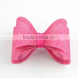 China Factory Cheap Pink Lace Ribbon DIY Clothes Accessory Bowknot for Kid thumbnail-5