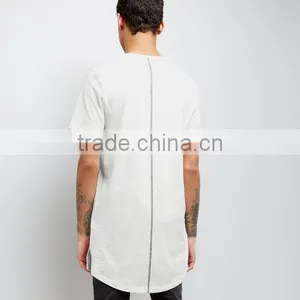 Hot Selling Fancy Printed White T-shirt Mens Designer Tees Summer Casual Longline t Shirt thumbnail-4