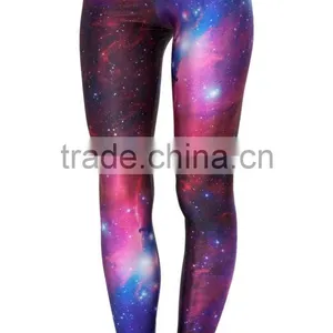 Custom Print Women 3D Galaxy Print Slim Leggings Sport Fittness Sexy Yoga Pants thumbnail-2