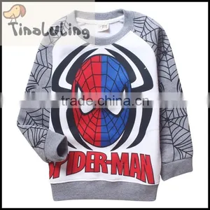 Kids Hip Hop Clothing for Spider Man Fleece Jacket Kids Cartoon Fleece Jackets thumbnail-1