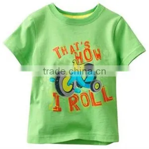 New Arrival Boys Summer t Shirts Kids Cartoon 100% Cotton T-shirts thumbnail-1