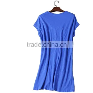 Custom Short Sleeves Women 100% Cotton Material Custom Blank T Shirt thumbnail-1