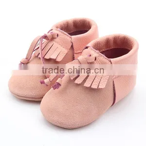 Mix 5 Color Baby Shoes Girl Cute Pink Baby Leather Moccasins thumbnail-1
