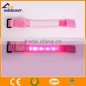 Nylon LED Light Wristbands Led Running Bracelets thumbnail-1