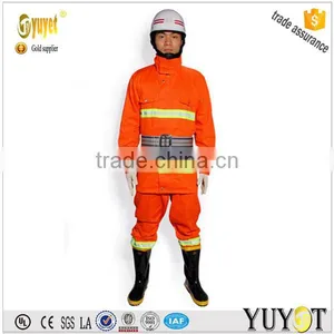 Super Quality Long Sleeve Reflective Fire Fighting Suit thumbnail-1
