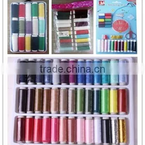 Lowest Price of 100% Cone Polyester Sewing Thread With Customized Packages thumbnail-4