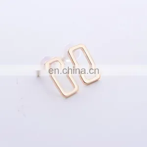 Matte Simple Geometric Triangle Square Multicolor Earrings thumbnail-4