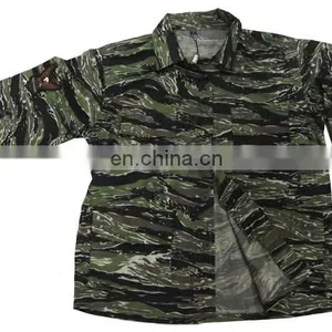 Cheap Custom Tiger Stripe Camouflage Military Uniform for Army Men thumbnail-1