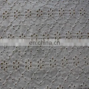 100% Cotton Embroidery Eyelet Fabric for Garment thumbnail-2