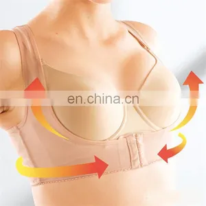 Breast up Chest Support Belt Band Posture Corrector Brace Body Shaping Bra Belt Underwear thumbnail-1