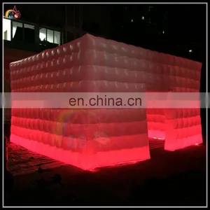 White Inflatable Bubble Tent ,inflatable Air Tent , Inflatable Cube Tent for Sale thumbnail-2