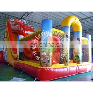 Large Adult Inflatable Slide High Quality Car Water Slide Inflatable Outdoor Games for Kids thumbnail-1