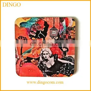 Custom Promotional Coaster,round Shape Mats for Sublimation Pad thumbnail-1