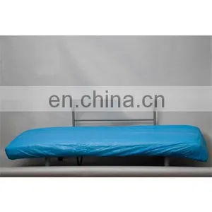 Disposable Waterproof Strecth CPE Bedcover With Elastic Band for Hospital thumbnail-3