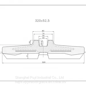 Rubber Track 320*52.5*92 for Dw Jt2720 Directional Drilling Machine thumbnail-5