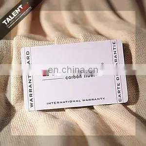Custom Printed Promotion Simple Gift Business Plastic Vip Warranty Card thumbnail-3