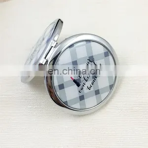 Metal Compact Mirror Compact Mirror With Logo thumbnail-5