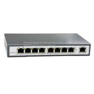 10/100M 9 Port PoE Switch With 4 PoE Ports + 4 RJ45 Port+ 1 RJ45 Uplink Port thumbnail-1