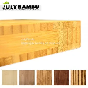 2450X650X38mm 5 Layers Laminated Kitchen Bamboo Countertops Worktop thumbnail-3
