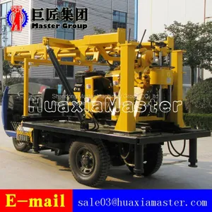XYC-200A Vehicle Mounted Mobile Hydraulic Rotary Rock Water Well Drilling Rig Machine thumbnail-5