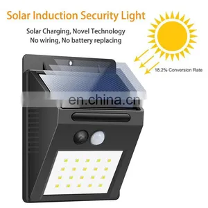 60 Led IP65 Waterproof Wireless Security Outdoor Solar Street Light Motion Sensor Solar Wall Light Solar Garden Light thumbnail-4