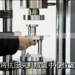 YAW-300C Series 300KN Computer Control Electric Unconfined Compression Testing Machine For Concrete thumbnail-1