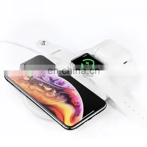 Wireless Car Charger Magnetic Original Watch Charging for Apple Holder 3 in 1 Universal Fast Charger Wireless Mobile Phone thumbnail-1