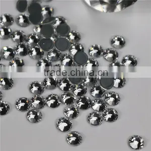 Top Quality Rhinestones Wholesale Clear Crystal Flatback Hotfix Rhinestones Glass Stones for Bags Shoes thumbnail-1