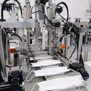 Flat Positioning Mask Machine Kf94 Fish Type Mask Making Machine Kf94 Automatic Mask Machine thumbnail-2