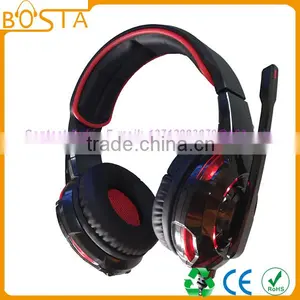 Private Mould Patent Stylish Unique Fashion Trendy LED Gaming Headphones thumbnail-6