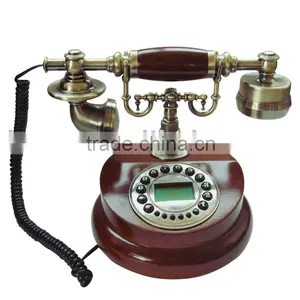 Wooden Telephone,decorative Old Style Antique Phones thumbnail-1