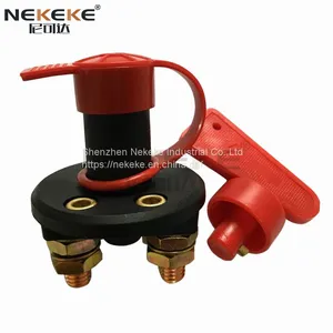 NEKEKE Rotary Switch Battery Disconnect for Car Boat Truck Battery Cut off Switch thumbnail-1