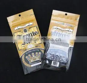 Aluminum Foil Plastic Cigar Bag With Zipper thumbnail-1