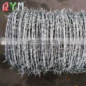 High Quality Cheap Hot-dipped Galvanized or Pvc Coated Barbed Wire thumbnail-2