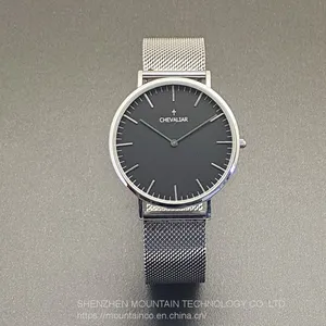 Stainless Steel Fashion Ultrathin Quartz Watch thumbnail-1