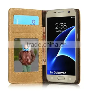 Mobile Phone Leather Flip Case Waterproof Case for Samsung Galaxy s7 , for Galaxy s7 Case , for Samsung Galaxy s7 Edge Case thumbnail-3