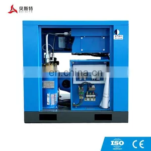 Beisite China Brand Cheap Price 20HP Low Noise Pharmaceutical Industry Air-compressor Screw Fixed Speed Compressor thumbnail-5
