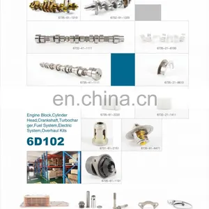 6BT5.9 Engine Long Cylinder Block 6D102 Diesel Engine Short Block for Cummins Engine Komatsu Hyundai Excavator thumbnail-5