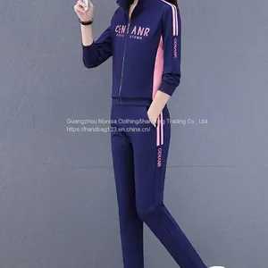 Casual Sports Suits Women's 2022 Autumn New Fashion Spring And Autumn Two-Piece Suit thumbnail-3