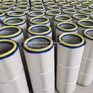 Dust Filter Element Liu er Quick Disassembly Dust Filter Cartridge Quick Disassembly Plastic Spray Sand Machine Powder Coating Filter Element-Fushunkang thumbnail-1
