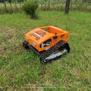 Radio Controlled Mower, China Remote Mower Price, Robotic Brush Mower for Sale thumbnail-1
