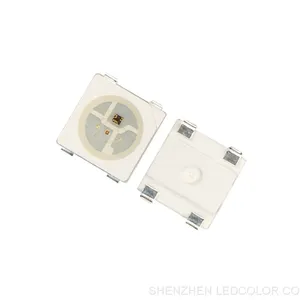 4 Pins 0.1W LC8805B Ic Built-in Smd 5050 RGB Led Chip Dc5v Addressable Digital SK6812 Led Smd Chip thumbnail-1