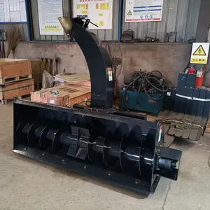 Xcmg Skid Steer Snow Cleaning Machine Skid Steer Snow Thrower Skid Loader Attachments thumbnail-3