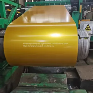 Factory Production of Color Coated Aluminum Rolled Corrugated Plate Polyester Paint Fluorocarbon Paint Can be Bent Film Thickness 0.25mm-3mm Processing Custom Cutting thumbnail-4
