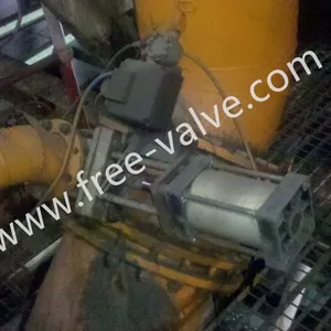 Pneumatic knife gate valve application 01