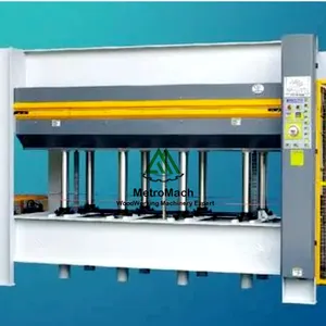 Woodworking Hydraulic Hot Press Machine for Fire-proofing Floor, Door, Furniture thumbnail-3